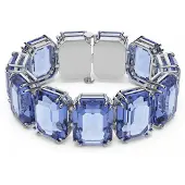 Swarovski armband Millenia 5638491 blauw | sieraden met kristallen, luxe glanzende elegantie, strakke eigentijdse stijl