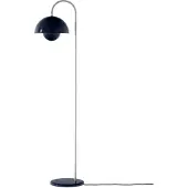 &tradition Flowerpot Vp12 Vloerlamp - Vloerlampen Staal Steel Blue - 136978A568