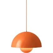&tradition Flowerpot Vp2 Hanglamp - Hanglampen Staal Zesty Orange - 133083A570