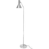 Frandsen Vloerlamp Lyss, alu / grijs / zink, Woon-/ Eetkamer, Aluminium, Design, vloerlamp