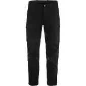 Fjällräven - Abisko Hybrid Trail Trousers Zip-Off - Trekkingbroek 50, zwart