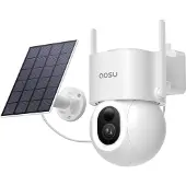 Aosu SolarCam D1 Max - Beveiligingscamera - 3K Resolutie - 2-Weg Audio - 360° Zicht & AI Tracking