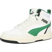 Puma Sneakers 'Rebound V6' lichtgrijs / groen / zwart / wit