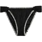 Mint Velvet Bikinibroek lichtbeige / zwart