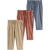 Next Broek smoky blue / roestbruin / aardetinten