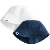 Next Hoed navy / wit