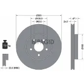 PAGID 50345NHC Remschijf