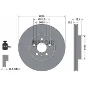 PAGID 55293NHC Remschijf