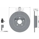 PAGID 55775NC Remschijf