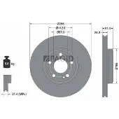 PAGID 56235NHC Remschijf
