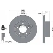 PAGID 54328NHC Remschijf