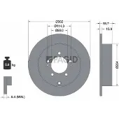 PAGID 54670NC Remschijf