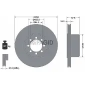PAGID 54717N Remschijf