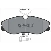 PAGID T3037N Remblokken