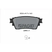 PAGID T2755N Remblokken
