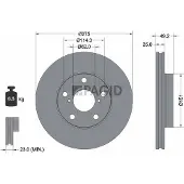 PAGID 54397NC Remschijf