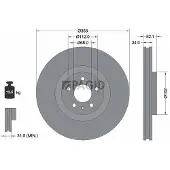 PAGID 55382NHC Remschijf