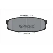 PAGID T1750N Remblokken