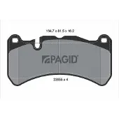 PAGID T1998N Remblokken