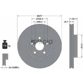 PAGID 54355NC Remschijf
