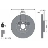 PAGID 54150NC Remschijf
