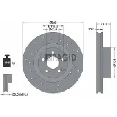 PAGID 50269NC Remschijf
