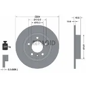 PAGID 54864NC Remschijf
