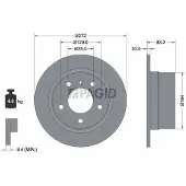 PAGID 50442NC Remschijf