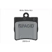 PAGID T1198N Remblokken