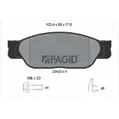PAGID T5132N Remblokken