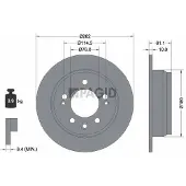 PAGID 54617NC Remschijf