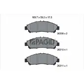PAGID T2864N Remblokken