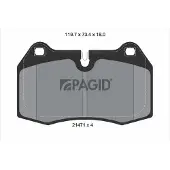 PAGID T5091N Remblokken