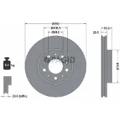 PAGID 54018NC Remschijf