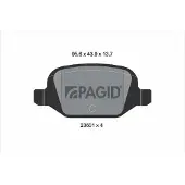PAGID T1260N Remblokken