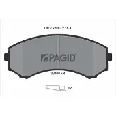 PAGID T1250N Remblokken