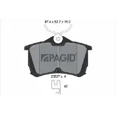 PAGID T1255N Remblokken