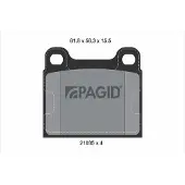 PAGID T4114N Remblokken