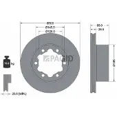 PAGID 59434NC Remschijf