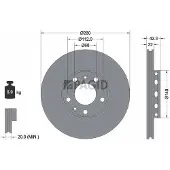 PAGID 54522NC Remschijf