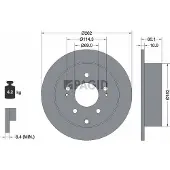 PAGID 55694NC Remschijf