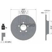 PAGID 56153NC Remschijf