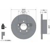 PAGID 54048N Remschijf