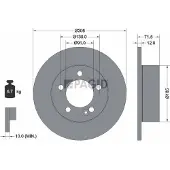 PAGID 55288N Remschijf