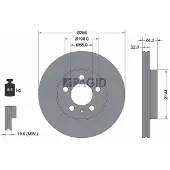 PAGID 56038NC Remschijf