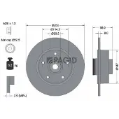 PAGID 54960NC Remschijf
