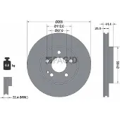 PAGID 54320NHC Remschijf
