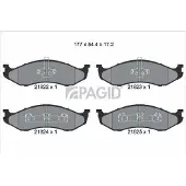 PAGID T1132N Remblokken