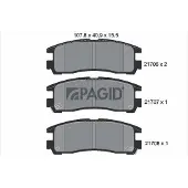 PAGID T3031N Remblokken