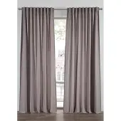 Bonprix Onderhoudsvriendelijke gordijnen van microvezel (2 stuks) maat H/B: 145/140 cm